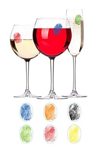 Barbuzzo UTU3BR0196 Markery do Szkła Odciski