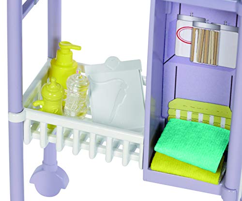 Barbie Quiero Ser pediatra muñeca rubia con dos bebes y accesorios (Mattel GKH23)