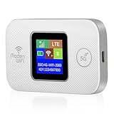 4G Wifi Travel Router,Portable Wifi Router for Travel,Mobile wifi with SIM Card Slot,150Mbps Speed Pocket 4G Internet Hotspot Up To 10 Users for Travel Phone Computer Laptop