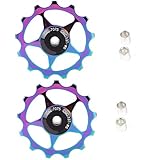 Bicycle Rear Derailleur Pulley Aluminum Alloy Bearing Jockey Wheel Bike Guide Wheel 11T/13T...