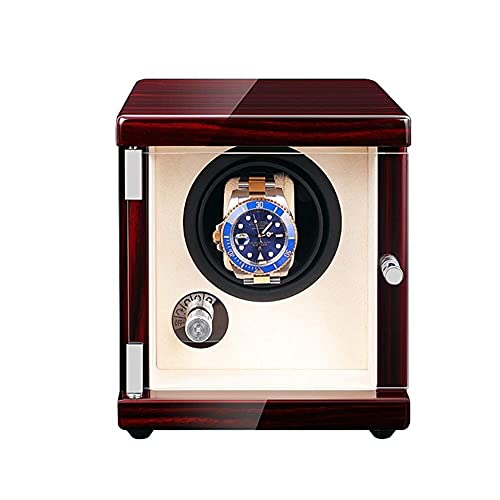 Evite que sus relojes se detengan con la caja de la bobinadora automática de madera