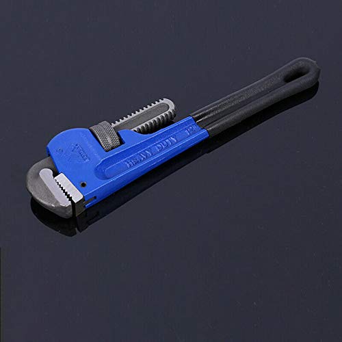 Rohrzange, 45,7 cm, Sanitärschlüssel, robust, verstellbar, Schaltaffenschlüssel, Werkzeug, metrisch, für Heimwerker-Reparaturen und Sanitärarbeiten (maximale Klemmung: 100 mm)