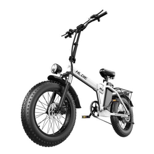 HLOIE Electric Bike for Adults,14"/20" Folding Ebike 48V 750/1500W,20/28MPH image 2