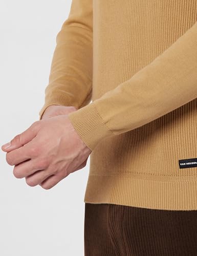 Image of Van Heusen Men's Luxury Sports Regular Fit Full Sleeve Crew Neck Sweater | Sophisticated Flair | Super Premium Fabric