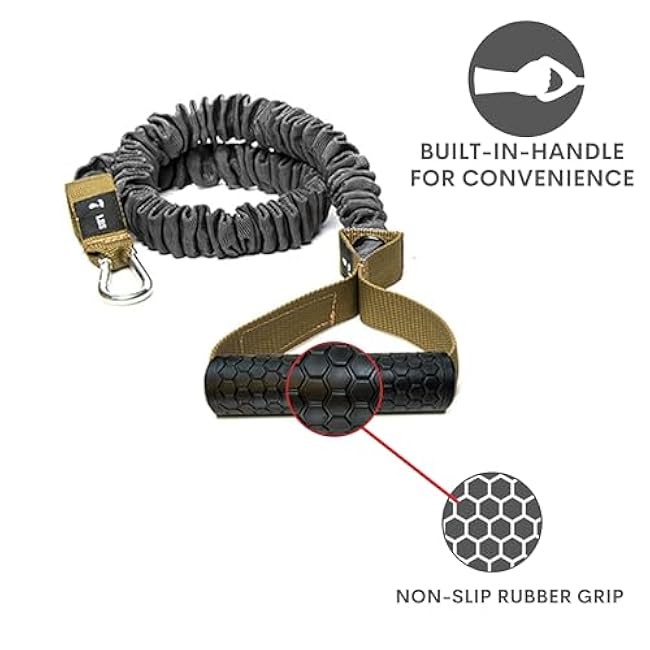 Resistance Cords - Cross Anchored Shoulder Exercise Bands - Ideal for Dynamic Warmups and Physical Rehab - One Pair of Cords - 4KOR Fitness