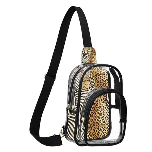 Sac à bandoulière transparent GuoChe pour passer la sécurité sans stress