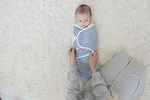 Image of BaeBae Goods Swaddle Blanket, Adjustable Infant Baby Swaddling Wrap Set of 4, Baby Swaddling Wrap Blankets for Boys and Girls Made in Soft Cotton (3-6 Months)