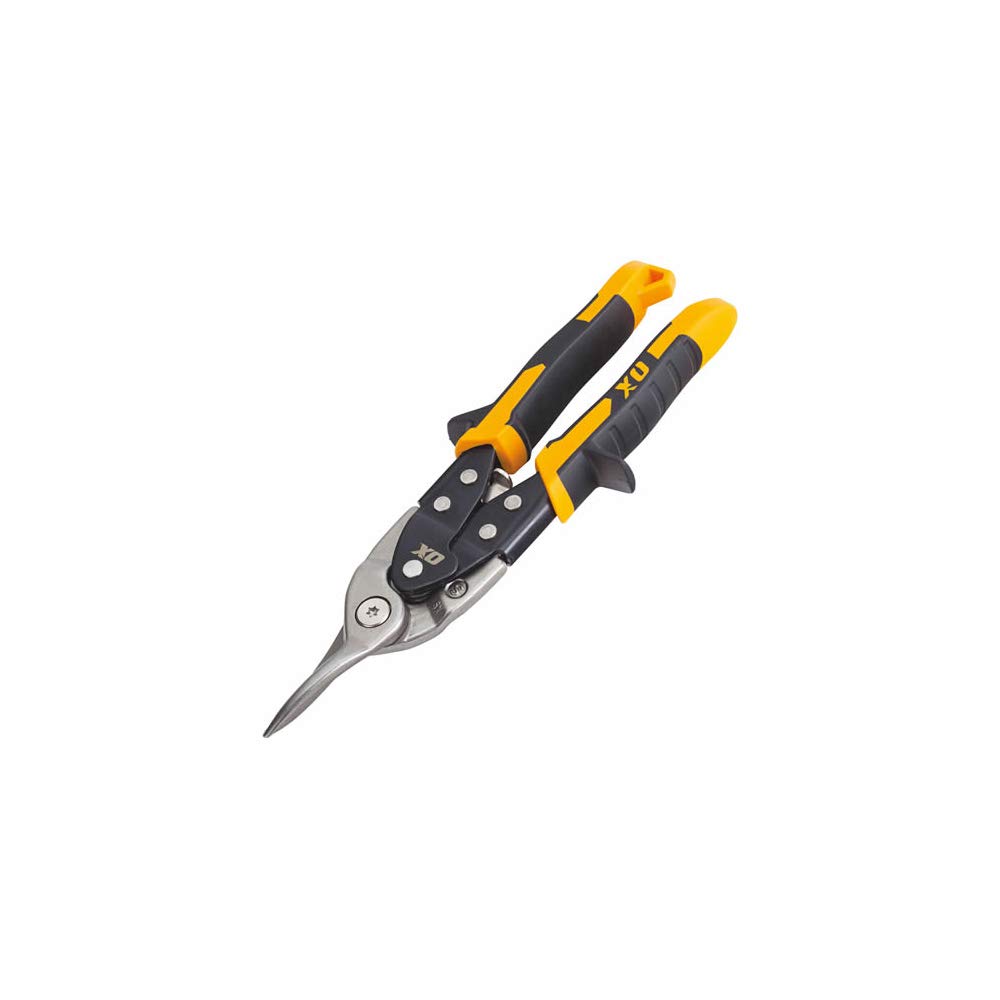 OX Pro Heavy Duty Aviation Snips Straight (Yellow)
