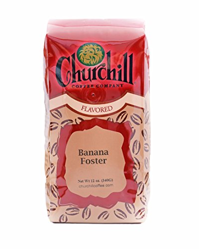 Churchill Coffee Banana Foster 12 oz - En grano miniatura 1