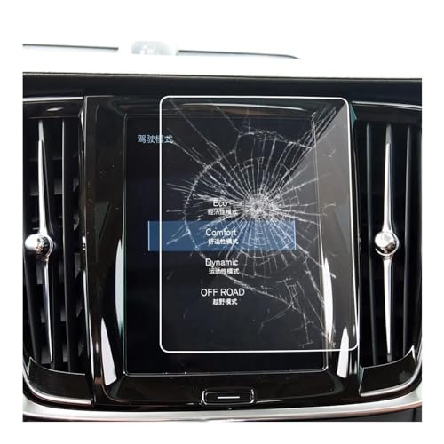 Verre trempe protection ecran Volvo V90 S90 XC60 finition cristal - 4