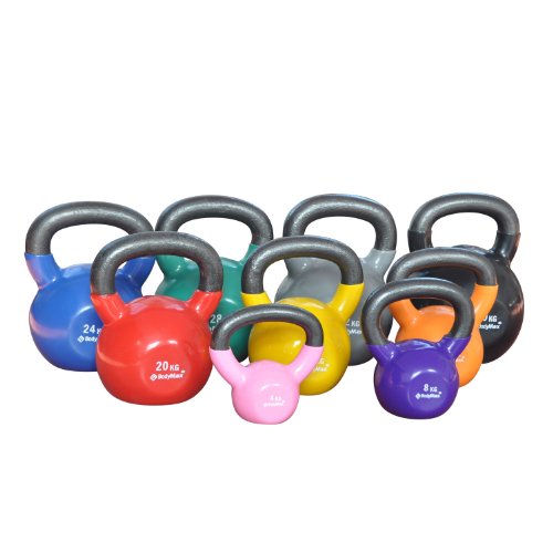 Bodymax - Kettlebell in ghisa ricoperti in Vinile