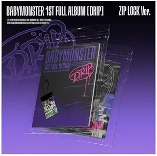 [ ZIP LOCK Ver. ] BABYMONSTER - 1st FULL ALBUM [ DRIP ] 韓国盤