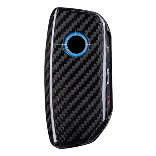 Coque Clé de Voiture en Fibre de Carbone pour BMW i5 i7 X5 X6 X7