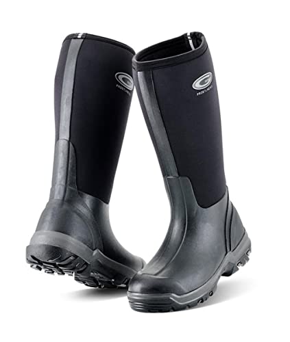 Grubs Frostline Neopren klassische Stiefel, 5 mm isolierte, wadenhohe Schuhe, wasserdichte lange Gummistiefel, bequeme Schuhe mit TRAX™-Grip, Outdoor-Stiefel für kaltes Wetter von -20 °C bis +20 °C