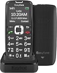 Easyfone Prime-A6 4G Fonctionnel déverrouillé Téléphone mobile, téléphone cellulaire de base facile à utiliser avec son grand bouton clair et dock de recharge, pas de caméra et aucun accès Internet