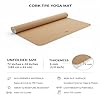 Cork Yoga Mat with TPE Base 6mm Extra Thick Cushioning High Density Exercise Pad 72 x 24 Inch for Home Gym, Non-Slip #4