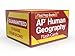 AP Human Geography Study Cards 2026-2027: AP Human Geography Prep and Practice Test Questions [Color Coded]
