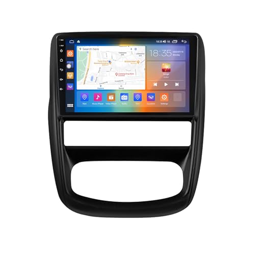 GOHEXA Android 13 Radio Coche Pantalla de 9 Pulgadas Radio 2Din para Renault Duster 2010-2015 con Carplay Inalámbrico/Android Auto Bluetooth/WiFi/GPS/FM/RDS/USB+AHD Cámara (Size : M500S(4G+64G))