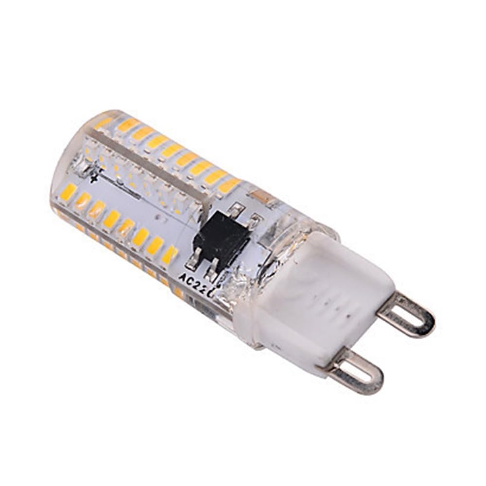 NXCVBNKZJ KJXP Lighting, Pack of 15, LED Corn Lights AC220V 3W G9 64-SMD3014 300Lm Led Spotlight Bulb(Warm White)