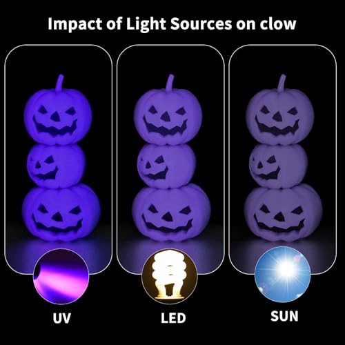 Image of iSANMATE PLA Glow in the Dark Filament, PLA Lights Filament Purple for 3D Printers, Dimensional Accuracy + /- 0.03 mm, 1 kg /Spool