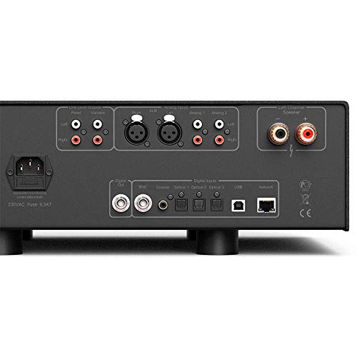Hegel H390 Amplificador Integrado de 2 Canais com 250w Dac Airplay Spotify Connect