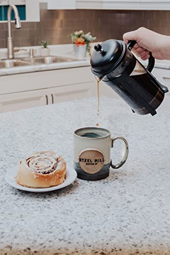 Steel Mill Coffee Co. Vienna Roast Popular Blends | 12 Ounces/Drip Grind/Regular |  Beans From South America #TOP2