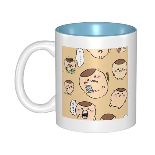 マグカップ ちいかわ くりまんじゅう コーヒーカップ 陶磁器 ミルクコップ おしゃれ 持ちやすい 耐熱 耐冷 人気 かわいい プレゼント 母の日 記念日 電子レンジ対応 330ml