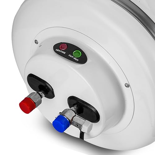 Image of Longway Hydra 50 Ltr 5 Star Rated Automatic Storage Water Heater for Home, Water Geyser, Electric Geyser with Multiple Safety System & Anti-Rust Coating | 5 Years Warranty on Tank (Silver)
