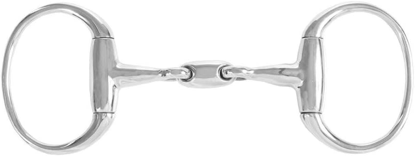 HORZE Oval Link Eggbutt Snaffle Bit