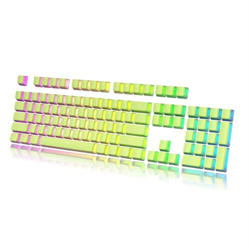 Teclas PBT para teclado mecánico gaming 108 Double Shot compatibles con interruptores MX