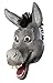 Shrek 3/4 Vinyl Mask, Donkey, Brown, Standard