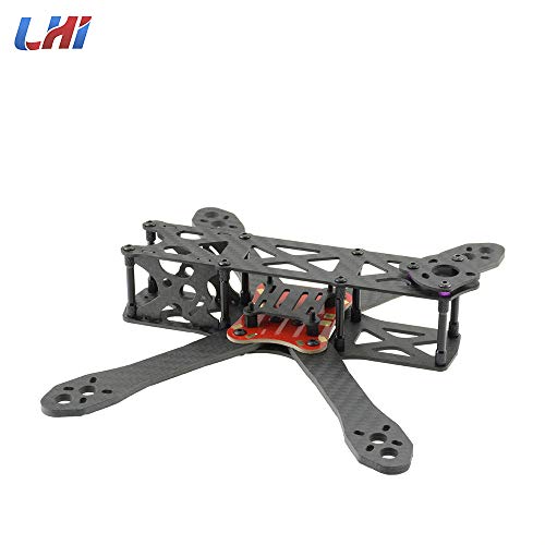 LHI Martian II 220 220mm 4mm Brazo Kit de Cuadro de Carbono con PDB para Carreras para FPV 2205 2305 Motor sin escobillas 20A 30A ESC Drone Frame
