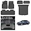 Tappetini Gomma TPE Per Tesla Model Y 2021-2024 – Impermeabili, Antiscivolo, Battuta Alta – Set Completo