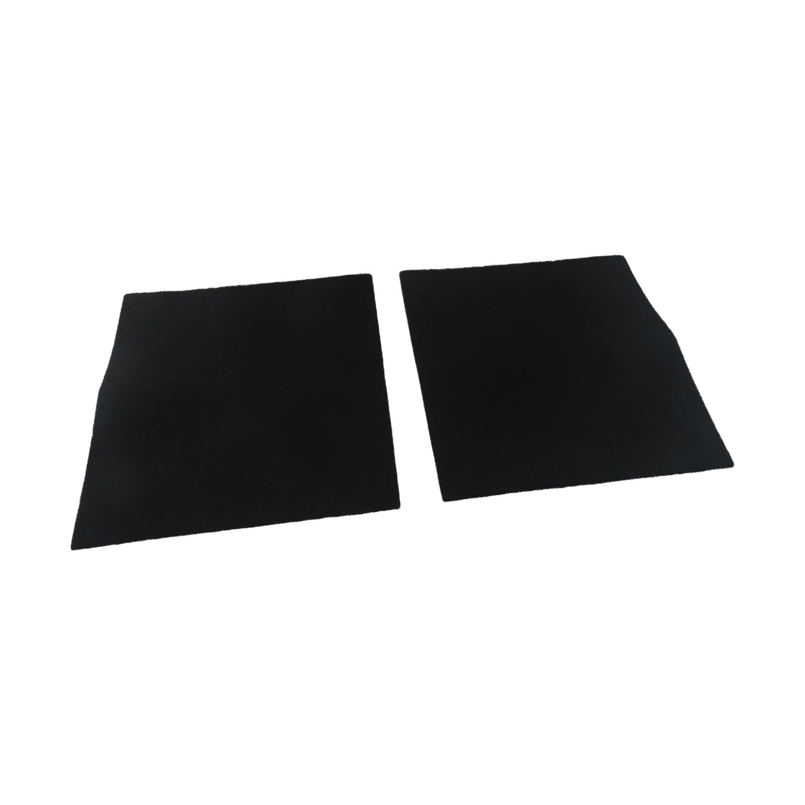 Filtro dell'aria in schiuma al carbone attivo, confezione da 2, 305 x 240 x 5 mm, AC4001, purificatore d'aria, ad alta resistenza, rimozione degli odori, fogli neri