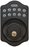 LockState LS-500i-DB-RB WiFi Programmable Electronic Deadbolt Door Lock, Oil Rubbed Bronze