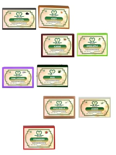 Image of Pure Herbal Soap made with Essential Oil (10 x 125 g)