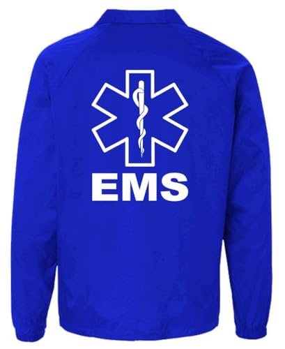 Service and First Responders EMS Coaches Jacket Event Staff Men’s and Women’s Cosplay Windbreaker3