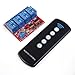 IR Infrared Receiver Board Delay Relay Driving Module + 5-Key Remote Controller Self-Lock Interlock Inching Switch 12V 4 Channel