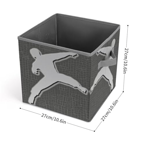 Cubes de rangement pliables à poignée renforcée pour vêtements - 3