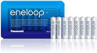 Panasonic eneloop BK-3MCCE/8BE Nickel Metal Hydride AA Batteries, Classic AA 8-Pack