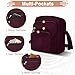 Imagen de NEWIROVE Bolso Bandolera Mujer Bolsos De Mujer Bandolera Bolso Cruzado Mujer Bolso Deportivo Mujer Impermeable Bolso Bandolera Mujer Mediano Regalo de Año Nuevo para Escuela Viaje Uso Diario