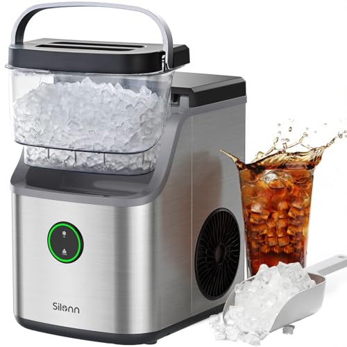 Silonn Nugget Ice Maker Stainless