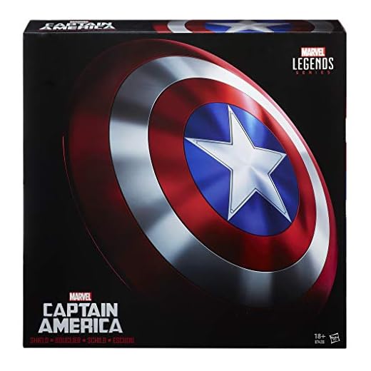 Avengers Marvel Legends Escudo Capitan America, Multicolor (Hasbro B7436E48)
