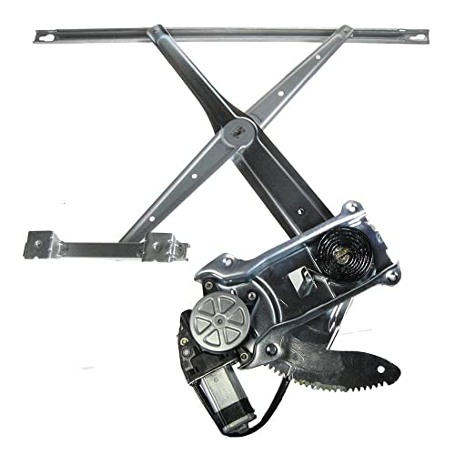 Image of TRQ Front Left Power Window Regulator & Motor Assembly Drivers Side Compatible with 1994-2001 Dodge Ram 1500 1994-2002 Ram 2500, 3500 CH1350103