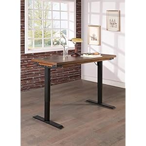 Martin furniture sitstand desk top brown  urban country home decor