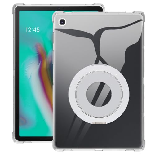 Funda Samsung Galaxy Tab S5e 2019 transparente ultra resistente con mango de soporte