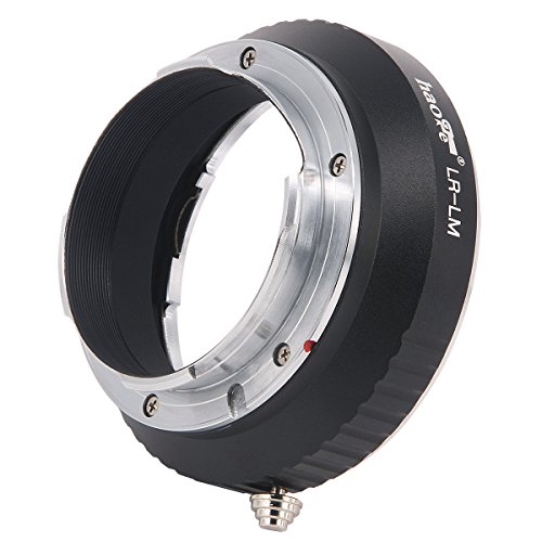 Adaptador de montura de lente Haoge para lentes Leica R (LR) a cámaras Leica M (LM), compatible con M240, M262, M3, M2, M1, M4, M5, M6, MP, M7, M8, M9, M Monochrom, M-E, M-P, M10 y M-A miniatura 5