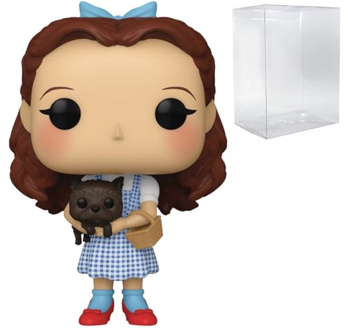 POP Movies: The Wizard of Oz 85th Anniversary - Figura de vinilo Funko de Dorothy & Toto (incluye funda protectora de caja compatible), multicolor, 3.75 pulgadas