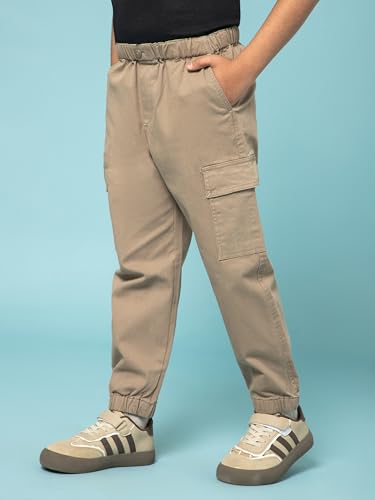 Image of Alan Jones Clothing Kids Stretch Fit low Rise Cargo Pant