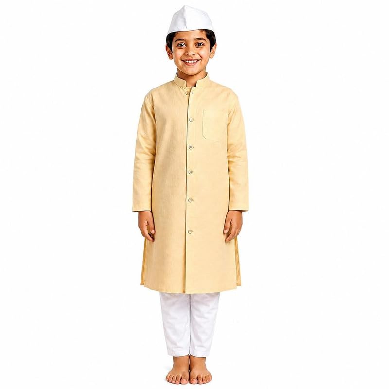 Costumes Patriotic Fancy Dress Costume for Kids & Adults | Independence Day & Republic Day Outfit for School Function, Cultural Events, Annual Day & Stage Performance-image-17
